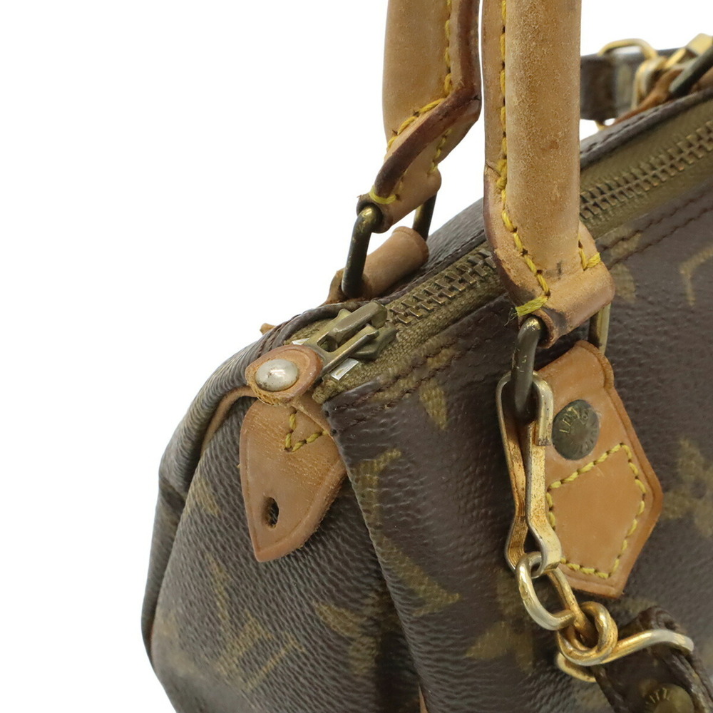 LOUIS VUITTON Louis Vuitton Monogram Mini Speedy Handbag Pouch Shoulder Bag M... - Picture 8 of 9